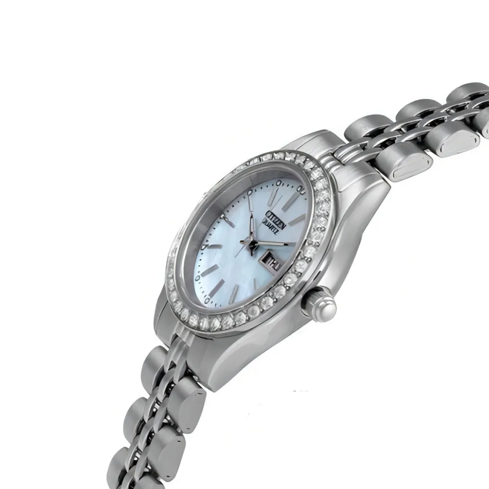 RELOJ CITIZEN EQ0530-51N QUARTZ PLATEADO MUJER-2