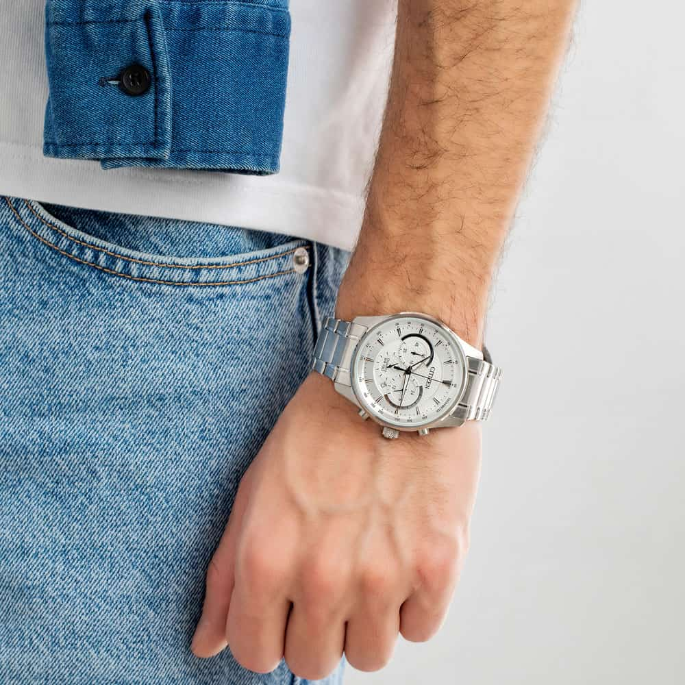 RELOJ CITIZEN AN8190-51A PLATEADO HOMBRE-2