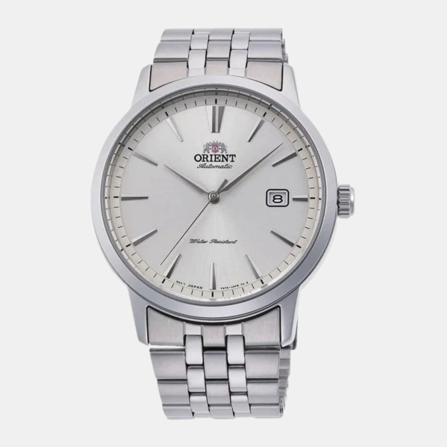 Reloj Orient Symphony III RA-AC0F02S30B Automático Clasico Plateado Hombre-0