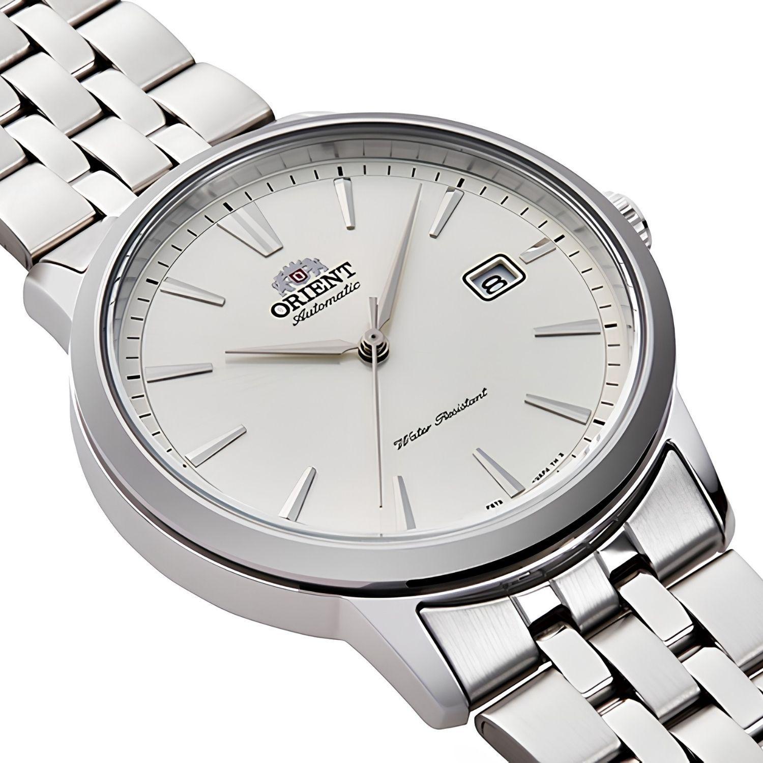 Reloj Orient Symphony III RA-AC0F02S30B Automático Clasico Plateado Hombre-6