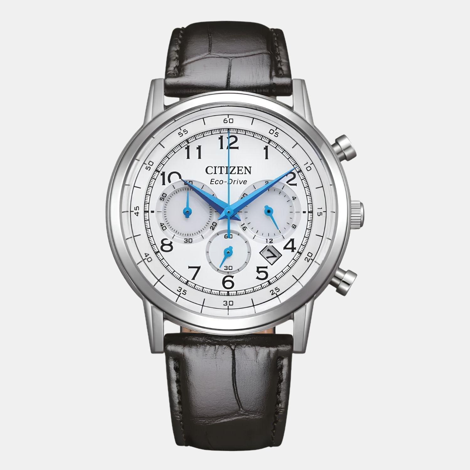 Reloj Citizen Eco-Drive CA4630-02A Chrono Cuero Hombre-0
