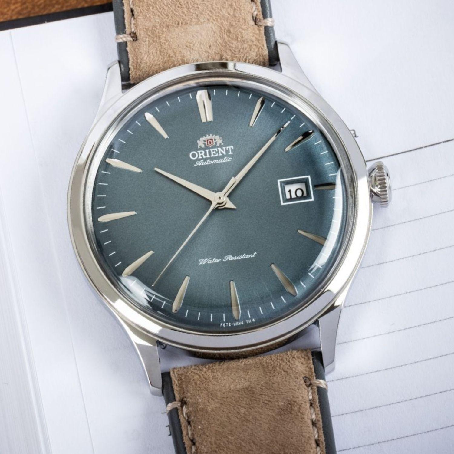 Reloj Orient Bambino RA-AC0P03L30B V4 Automático Clásico Plateado Azul Hombre-3