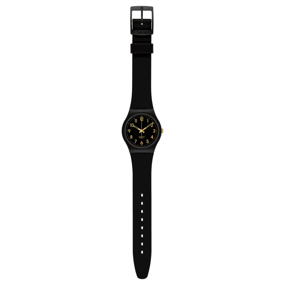 RELOJ SWATCH SO28B113 GOLDEN TAC NEGRO UNISEX-3