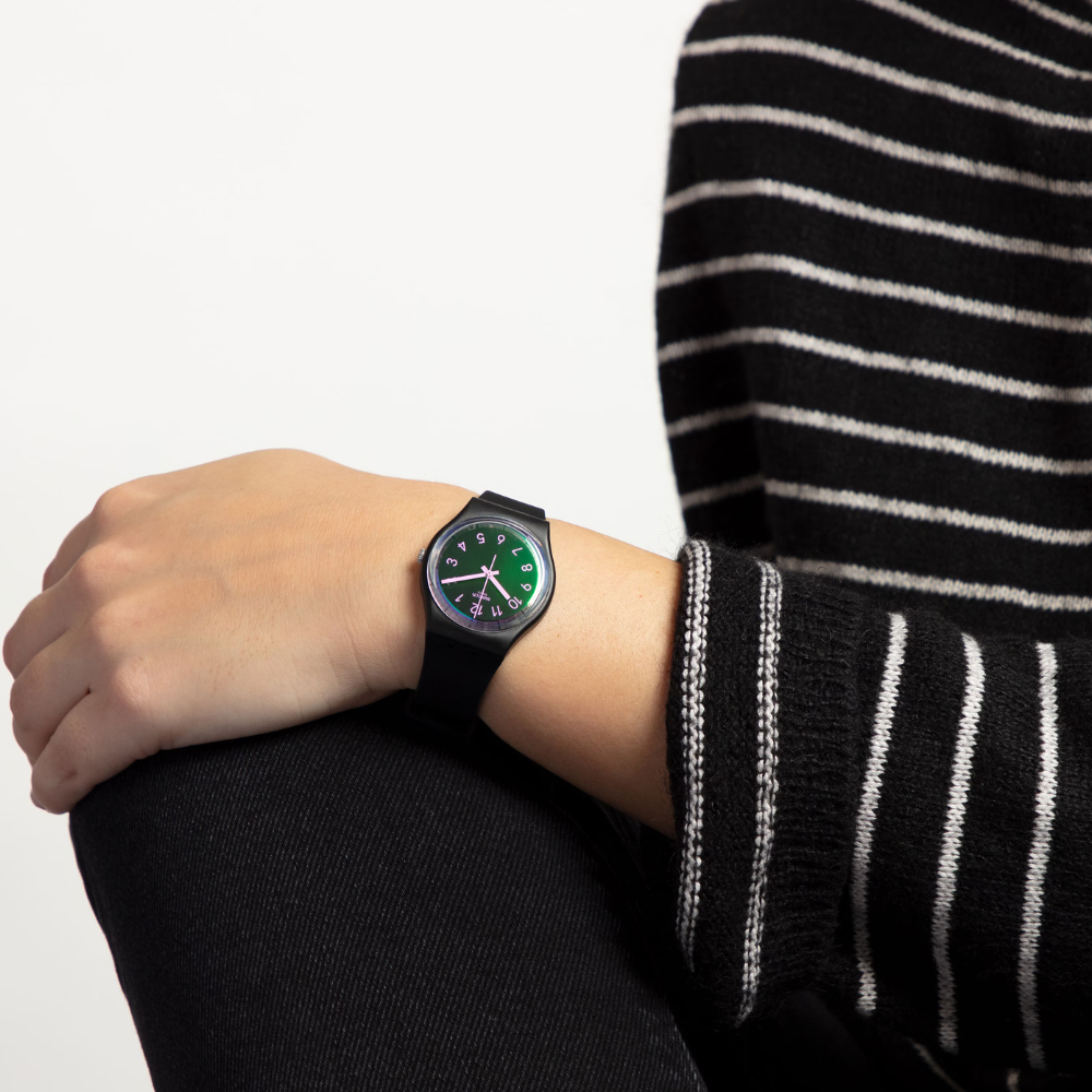 RELOJ SWATCH LA NIGHT GB330 UNISEX NEGRO-2