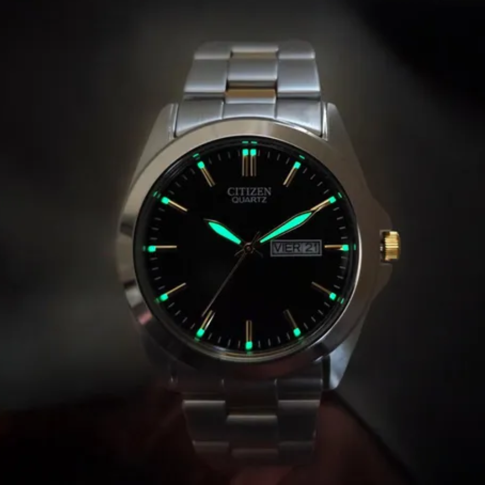  RELOJ CITIZEN BF0584-56E QUARTZ BICOLOR DORADO PLATEADO HOMBRE-6