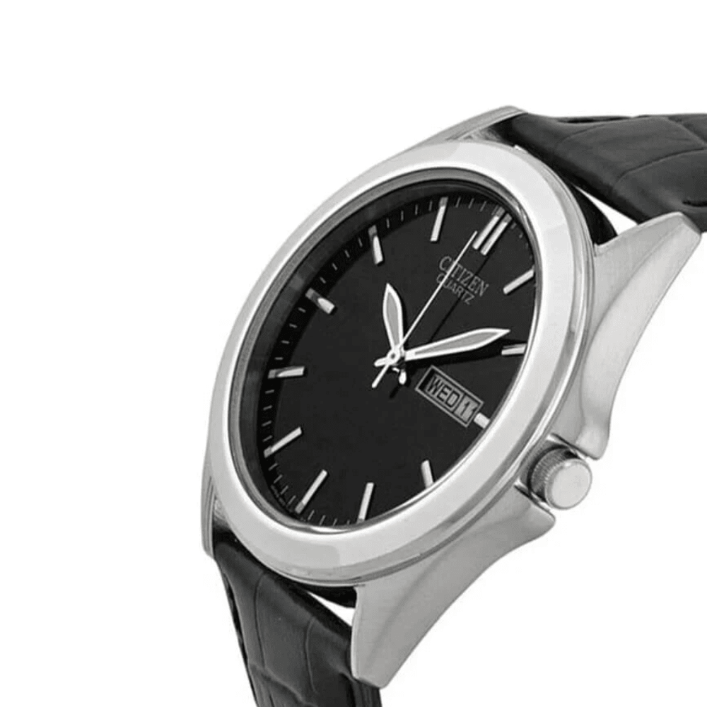 RELOJ CITIZEN BF0580-06E QUARTZ PLATEADO/NEGRO-2