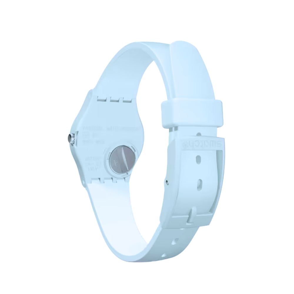 RELOJ SWATCH LG129 GREENBELLE UNISEX CELESTE -3