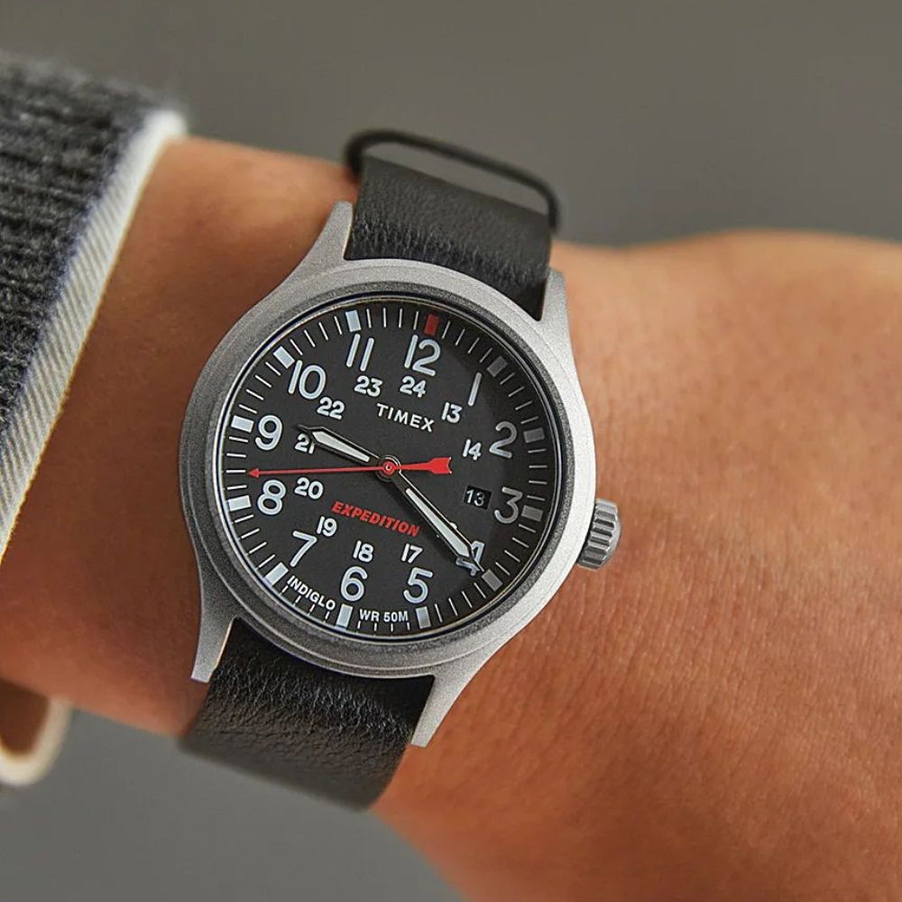 RELOJ TIMEX TW2V07500 INDIGLO PLATEADO HOMBRE -2
