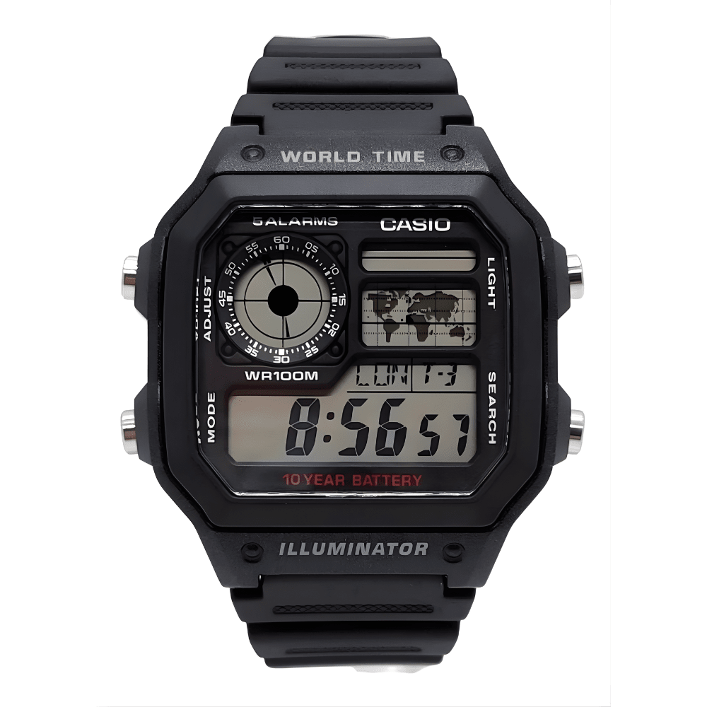 RELOJ CASIO AE-1200WH-1AVDF NEGRO HOMBRE-0