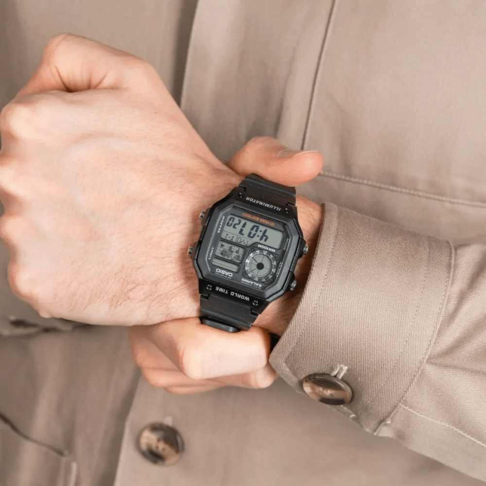 RELOJ CASIO AE-1200WH-1AVDF NEGRO HOMBRE-1