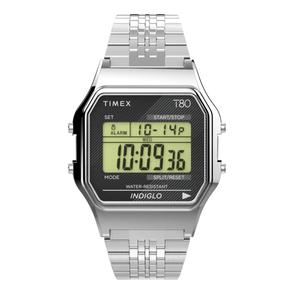 RELOJ TIMEX TW2V19000 INDIGLO PLATEADO UNISEX -0