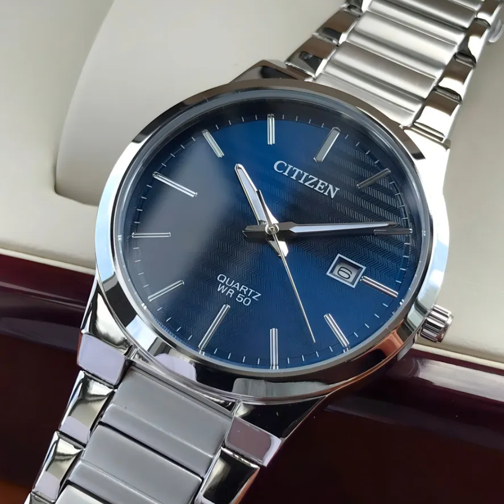 RELOJ CITIZEN BI5060-51L QUARTZ PLATEADO HOMBRE-1