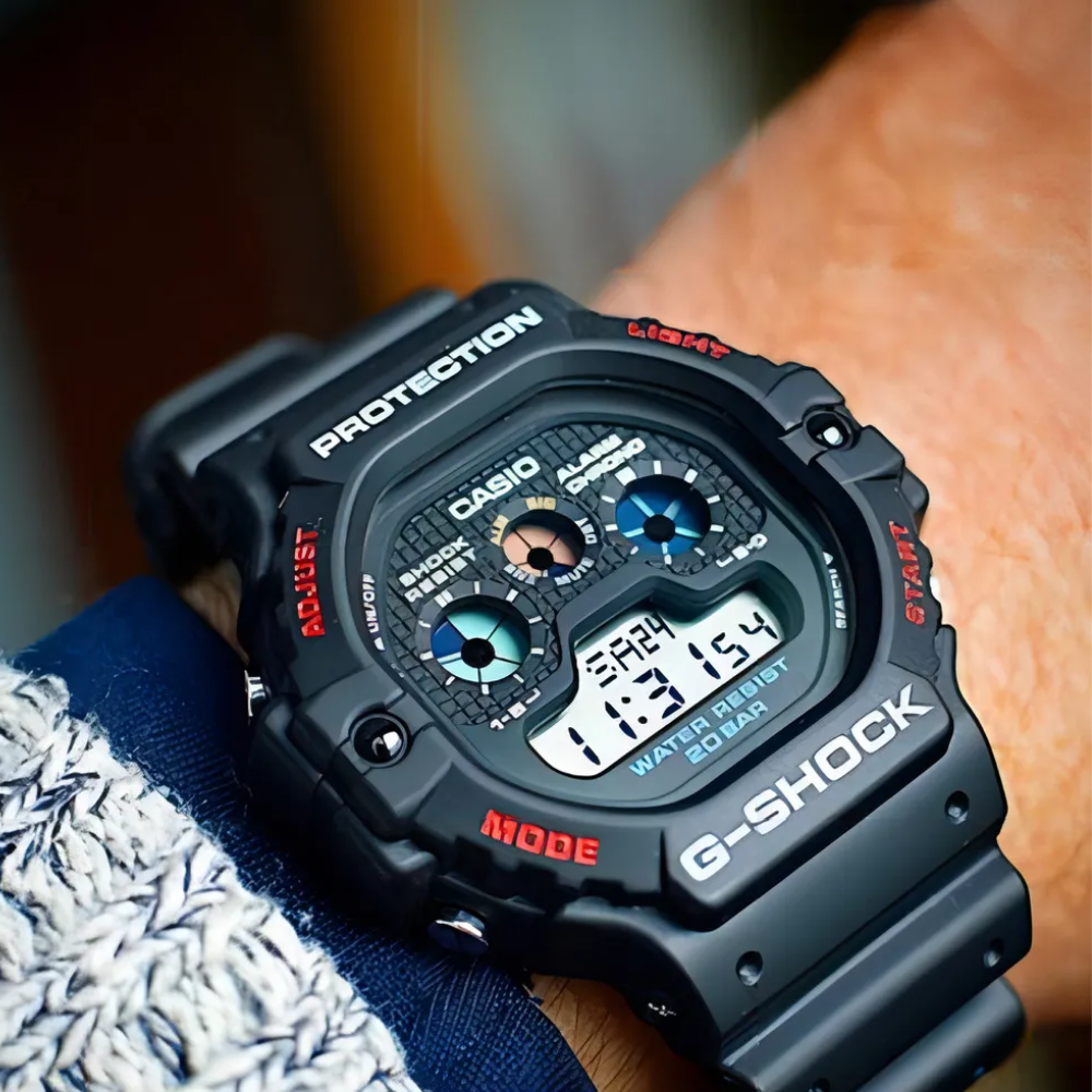 RELOJ CASIO G-SHOCK DW-5900-1DR NEGRO HOMBRE-2