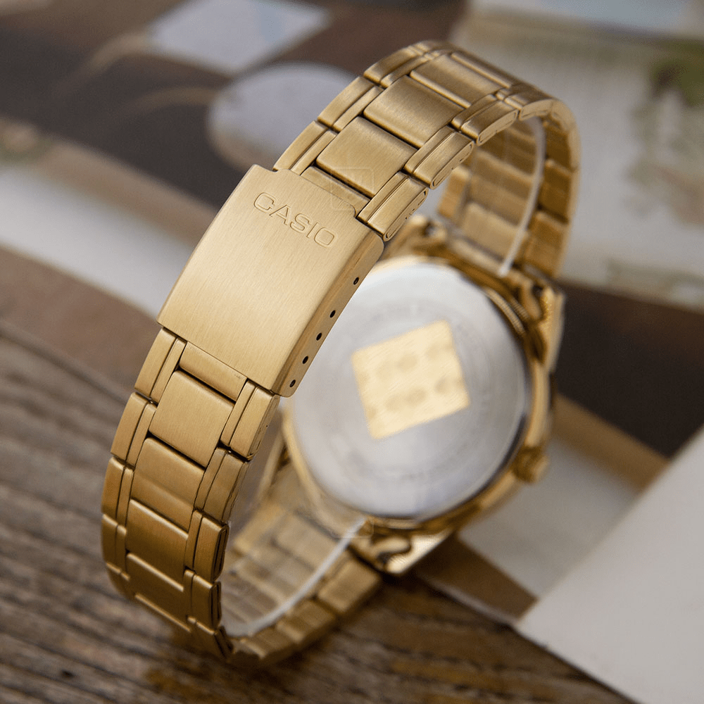 RELOJ CASIO MTP-V001G-9BUDF DORADO HOMBRE-3