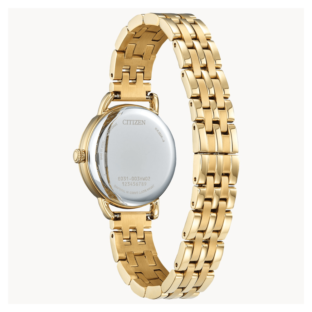 RELOJ CITIZEN EM1052-51A ECO-DRIVE DORADO MUJER -2