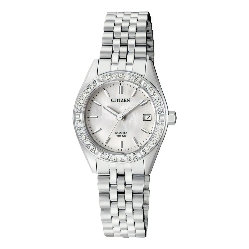 RELOJ CITIZEN EU6060-55D QUARTZ PLATEADO MUJER-0