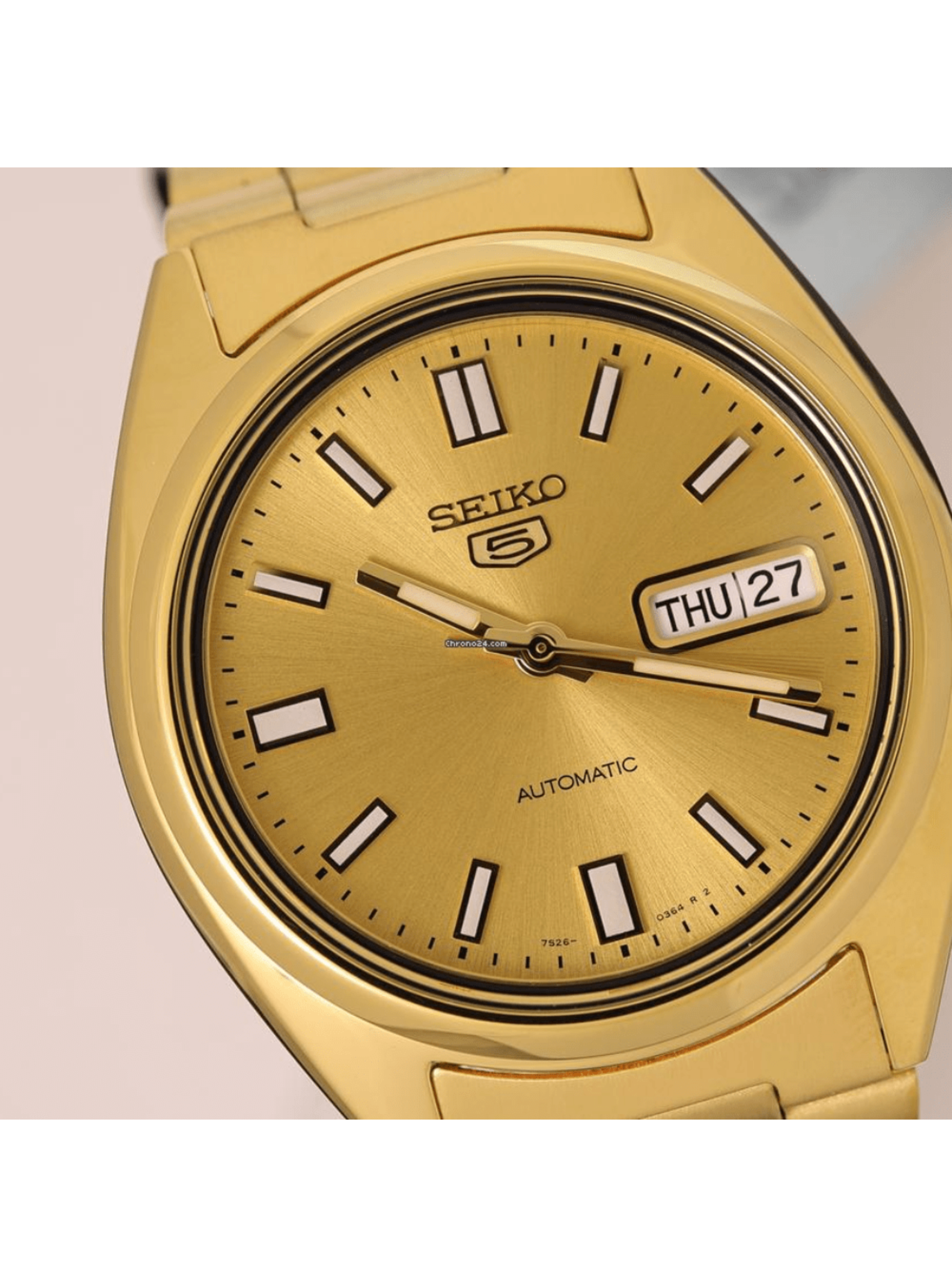RELOJ SEIKO SNXS80K DORADO AUTOMATICO HOMBRE-2