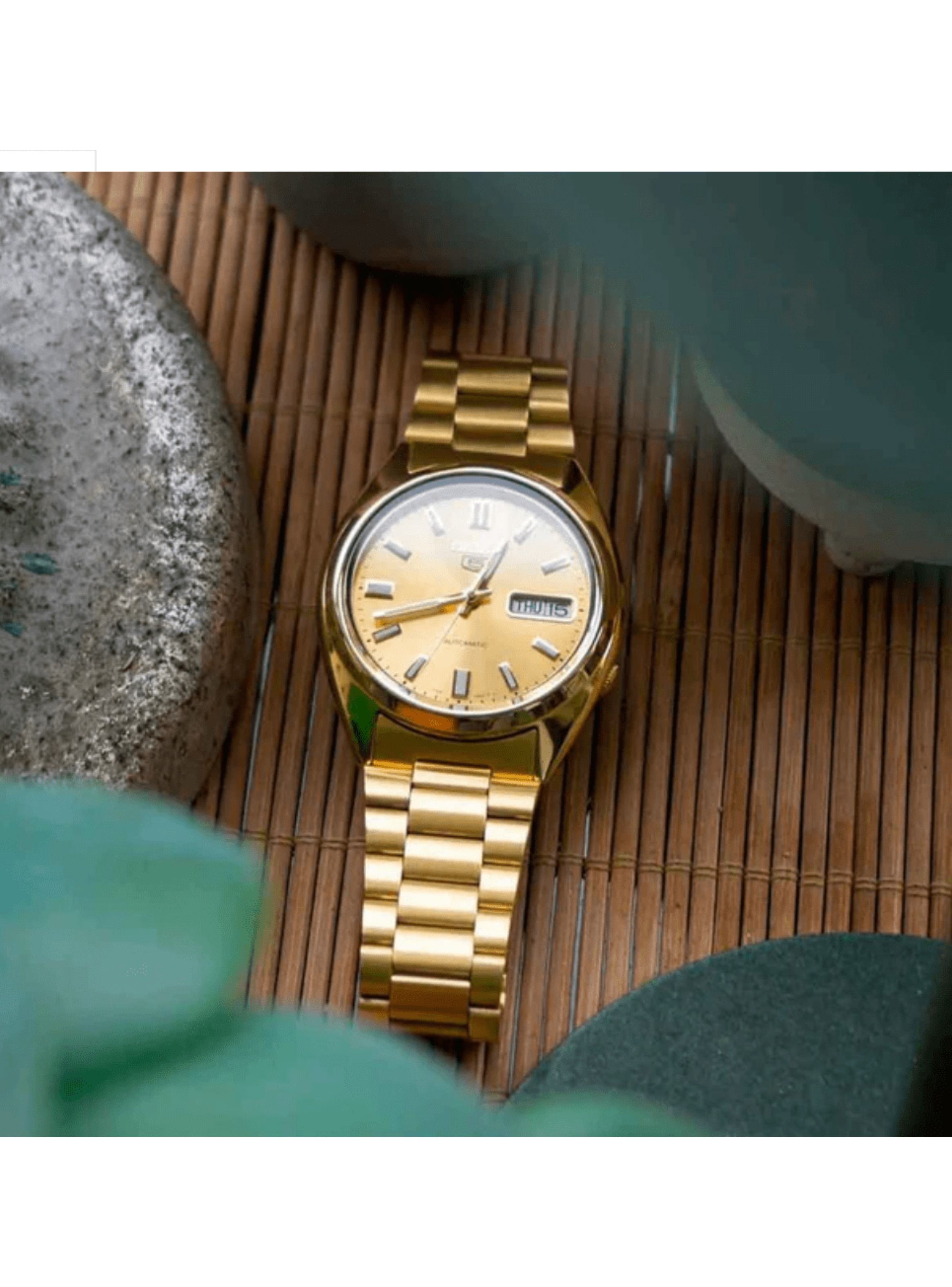 RELOJ SEIKO SNXS80K DORADO AUTOMATICO HOMBRE-3