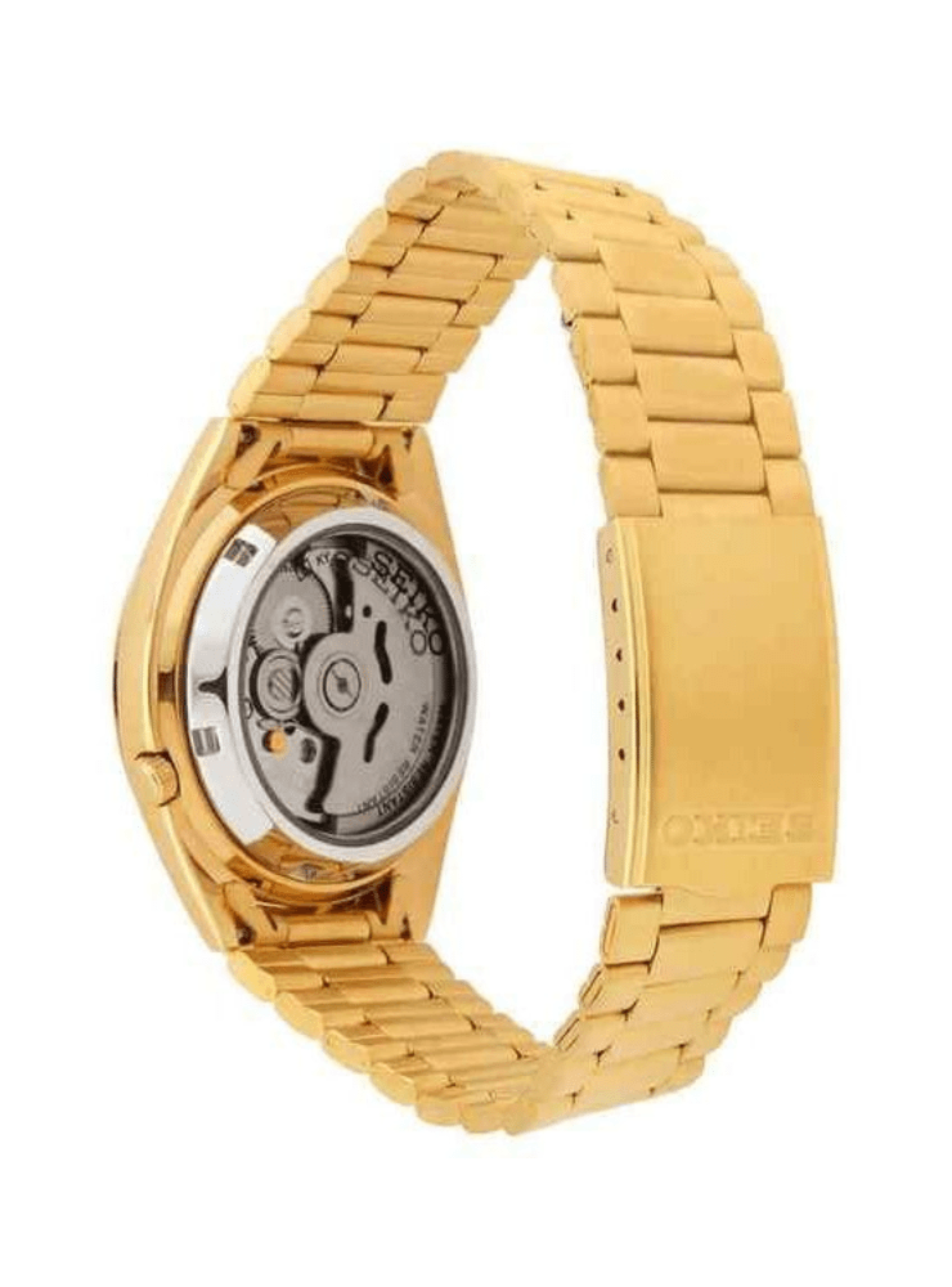 RELOJ SEIKO SNXS80K DORADO AUTOMATICO HOMBRE-4