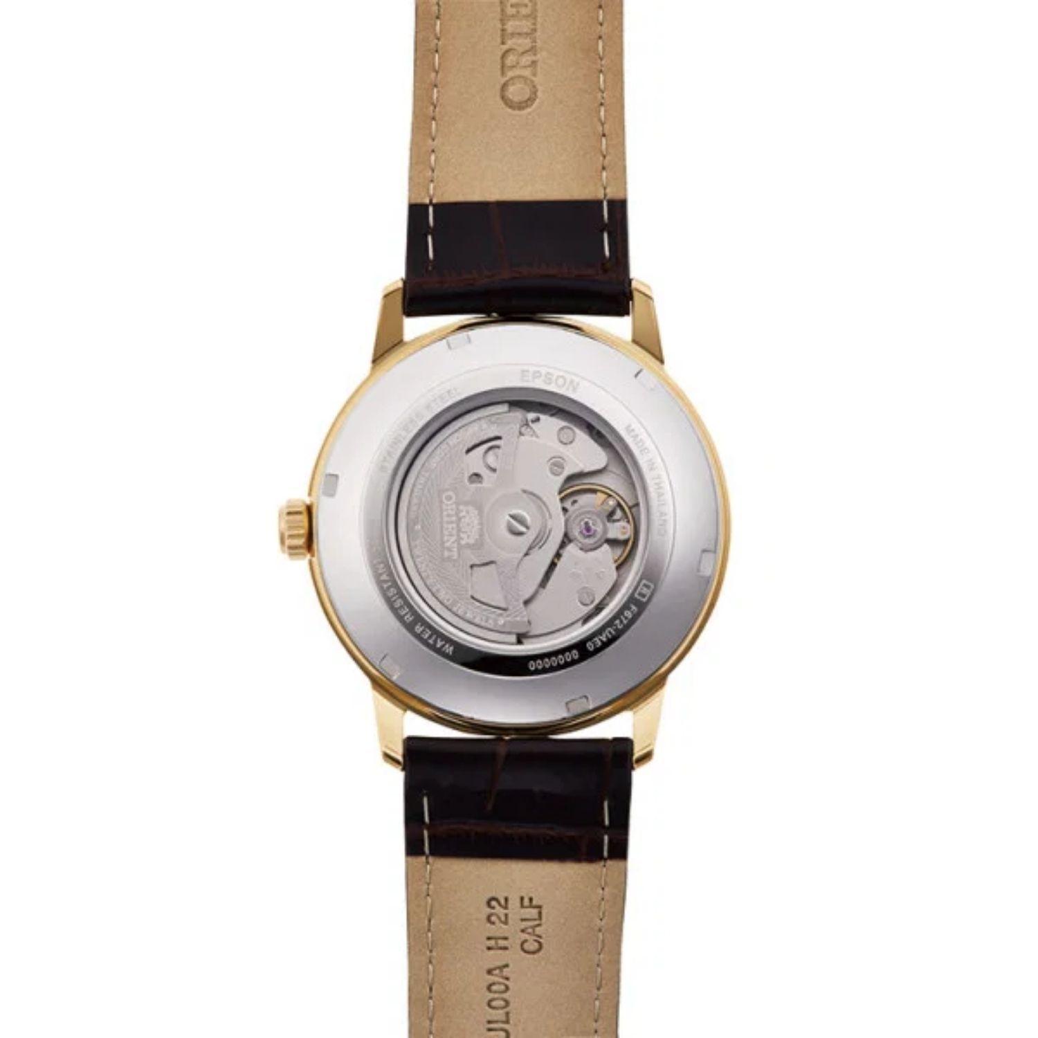 Reloj Orient Symphony III RA-AC0F04S30B Automático Clásico Dorado Hombre-5