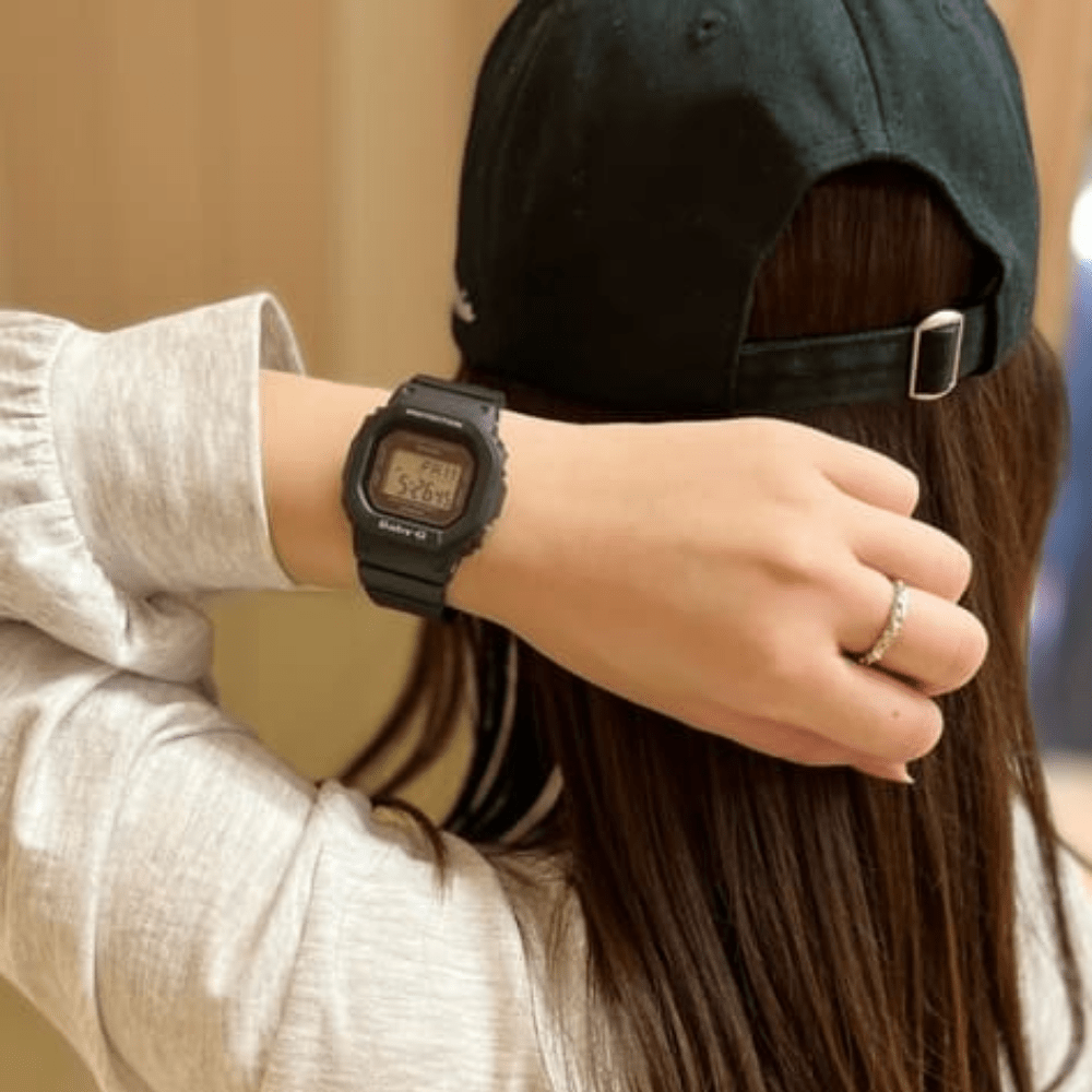 RELOJ CASIO BGD-560-1DR MUJER BABY-G NEGRO-2