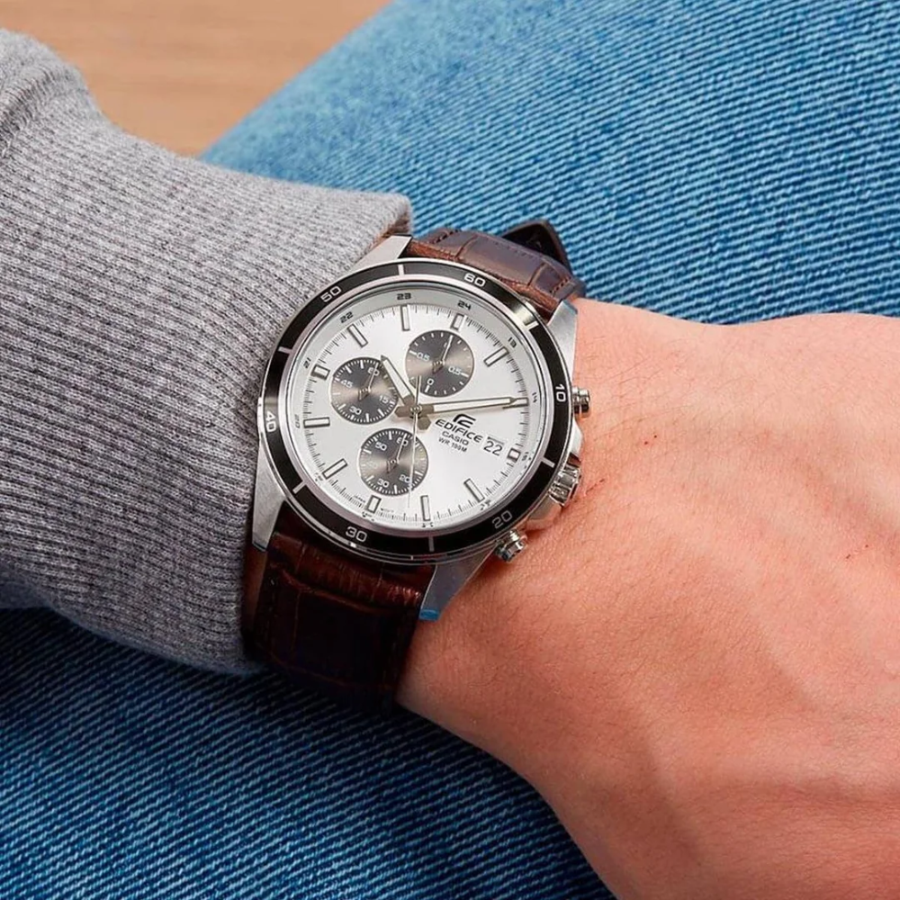 RELOJ CASIO EFR-526L-7AVUDF PLATEADO HOMBRE -3