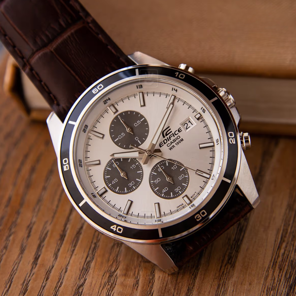 RELOJ CASIO EFR-526L-7AVUDF PLATEADO HOMBRE -4