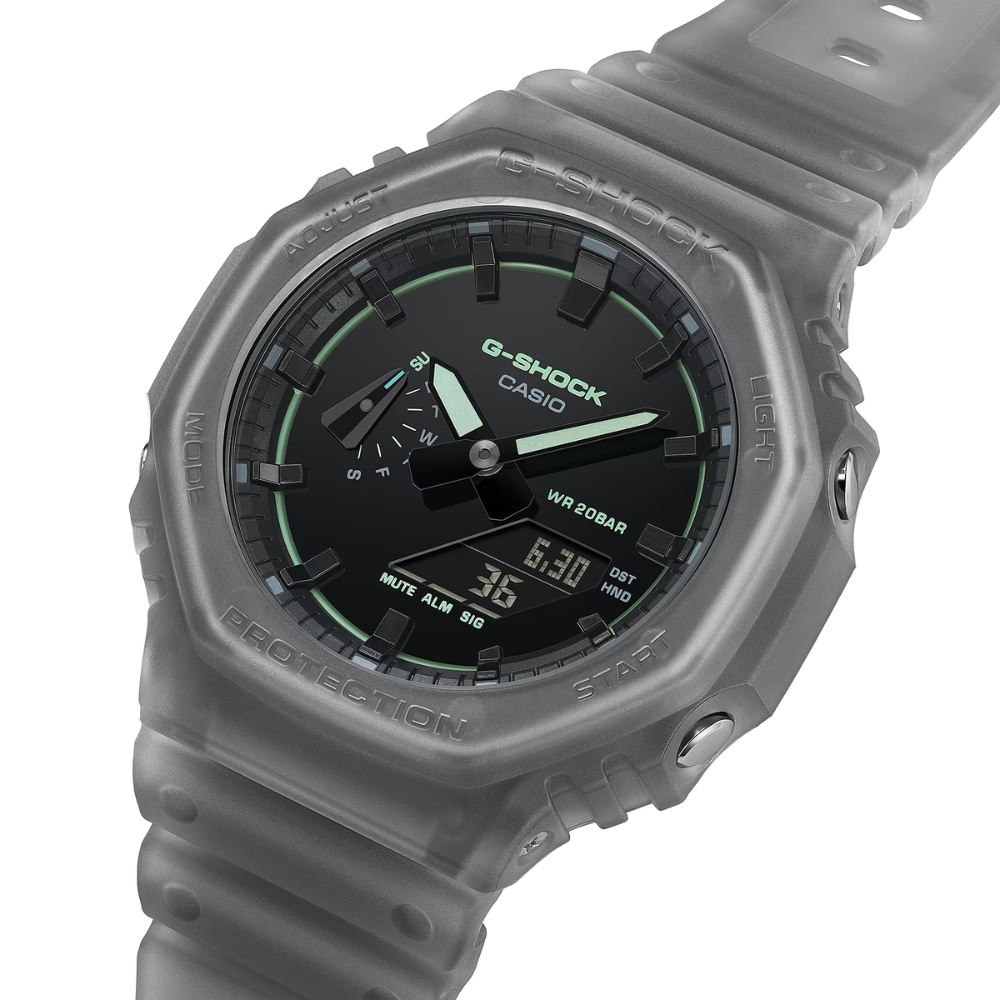 Reloj Casio G-Shock GA-2100K-1ADR Carbon Core Gris  Hombre-2