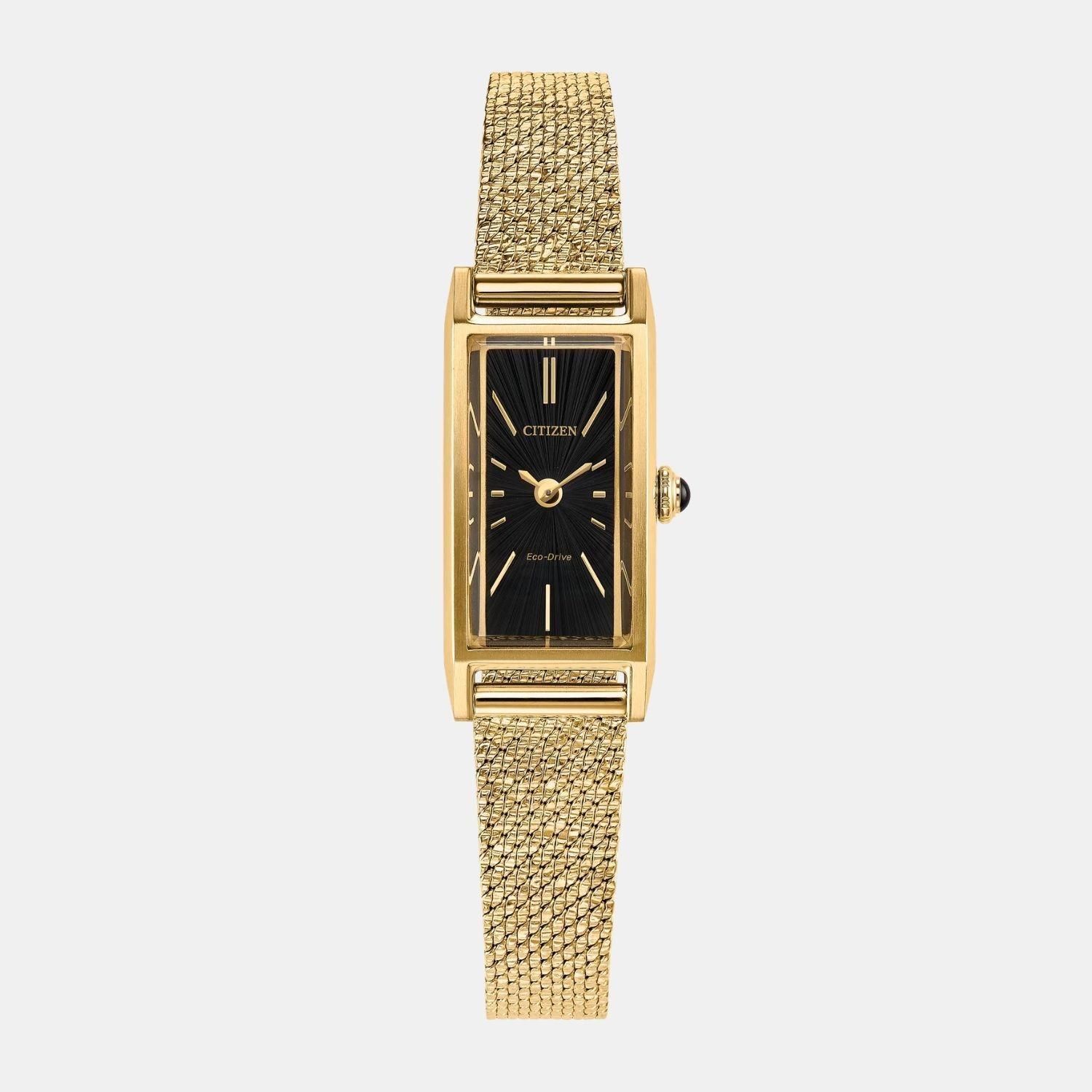 Reloj Citizen Fio Eco-Drive EG7128-59E  Dorado Acero Mujer-0