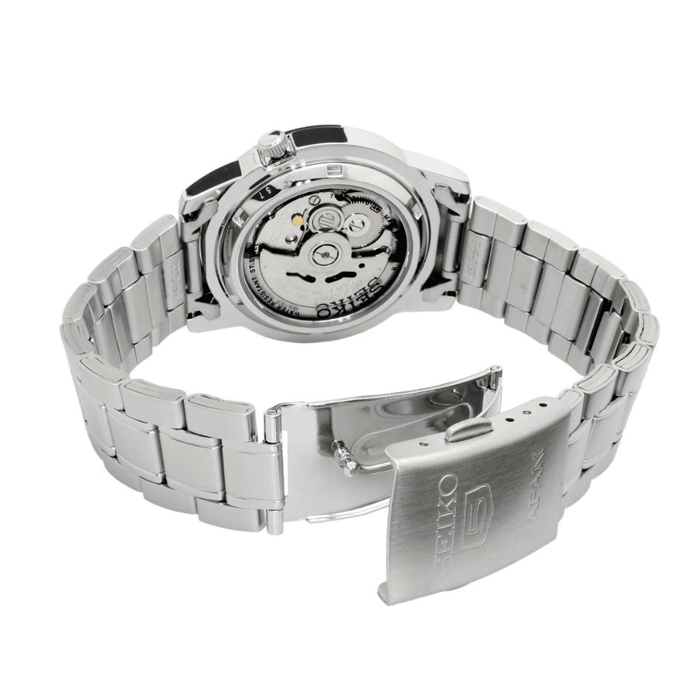 RELOJ SEIKO 5 SNKK25K1 PLATEADO HOMBRE-4