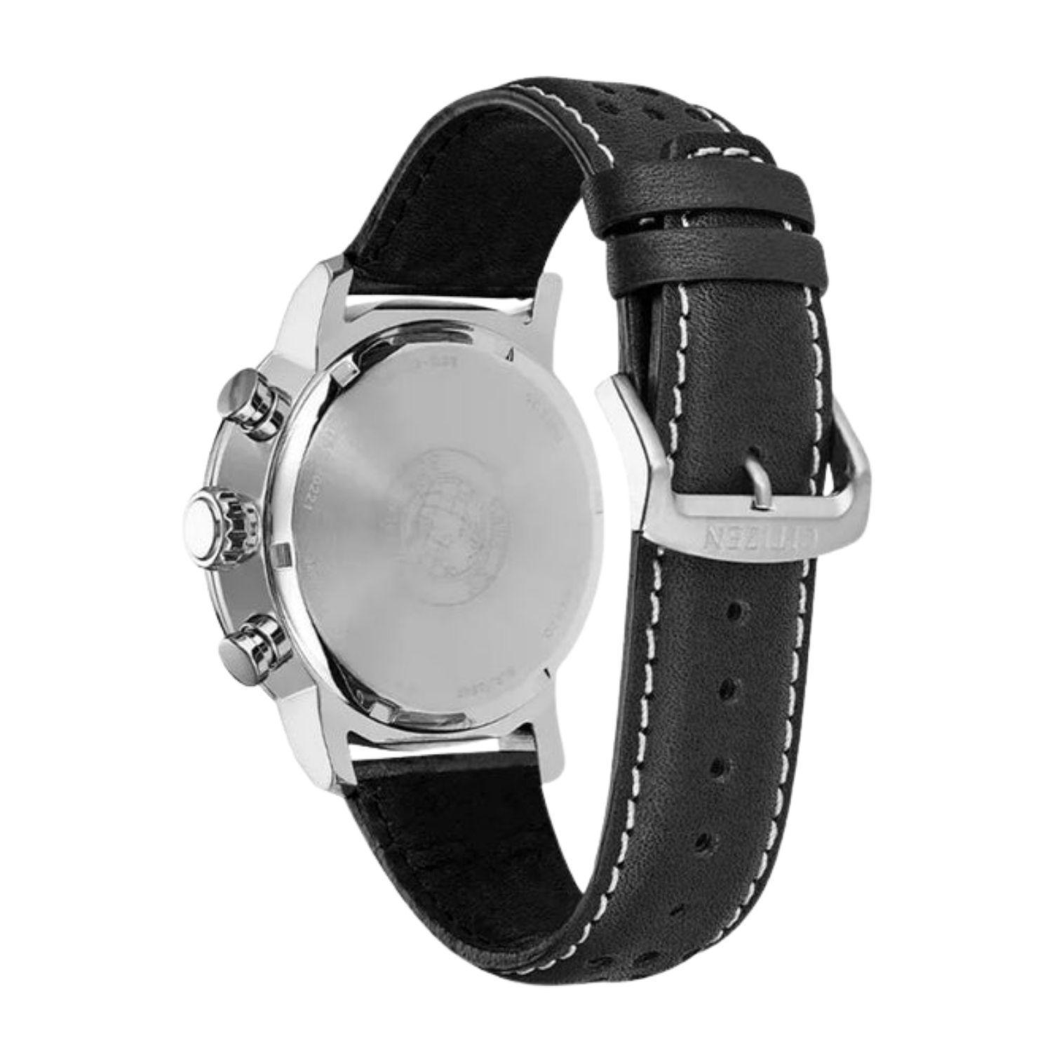 Reloj Citizen Eco-Drive Brycen CA0649-14E Chrono Cuero Hombre-6