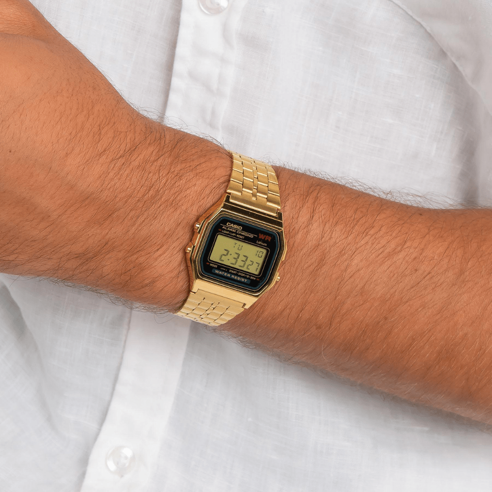 RELOJ CASIO A159WGEA-1DF DORADO UNISEX-2