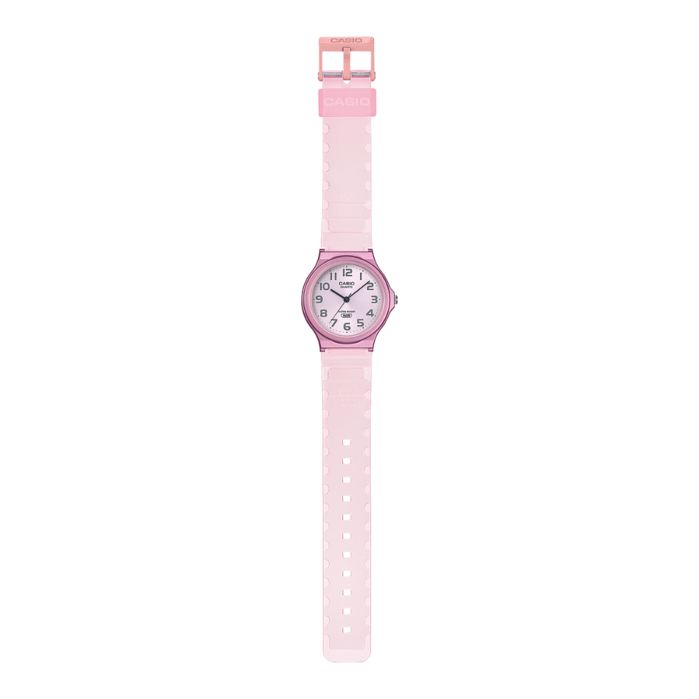 RELOJ CASIO MQ-24S-4BDF TRANSPARENTE ROSADO MUJER-2