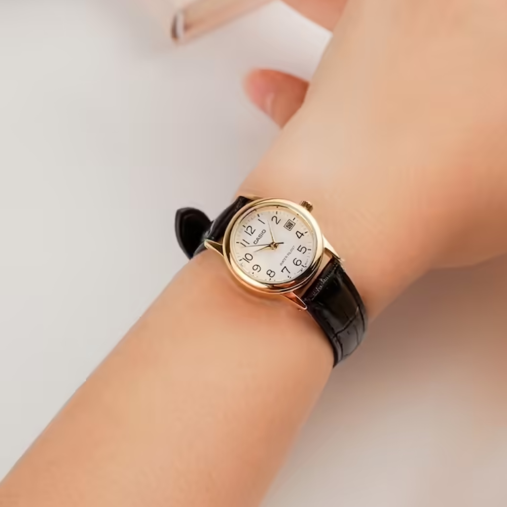 RELOJ CASIO LTP-V002GL-7B2UDF DORADO -2