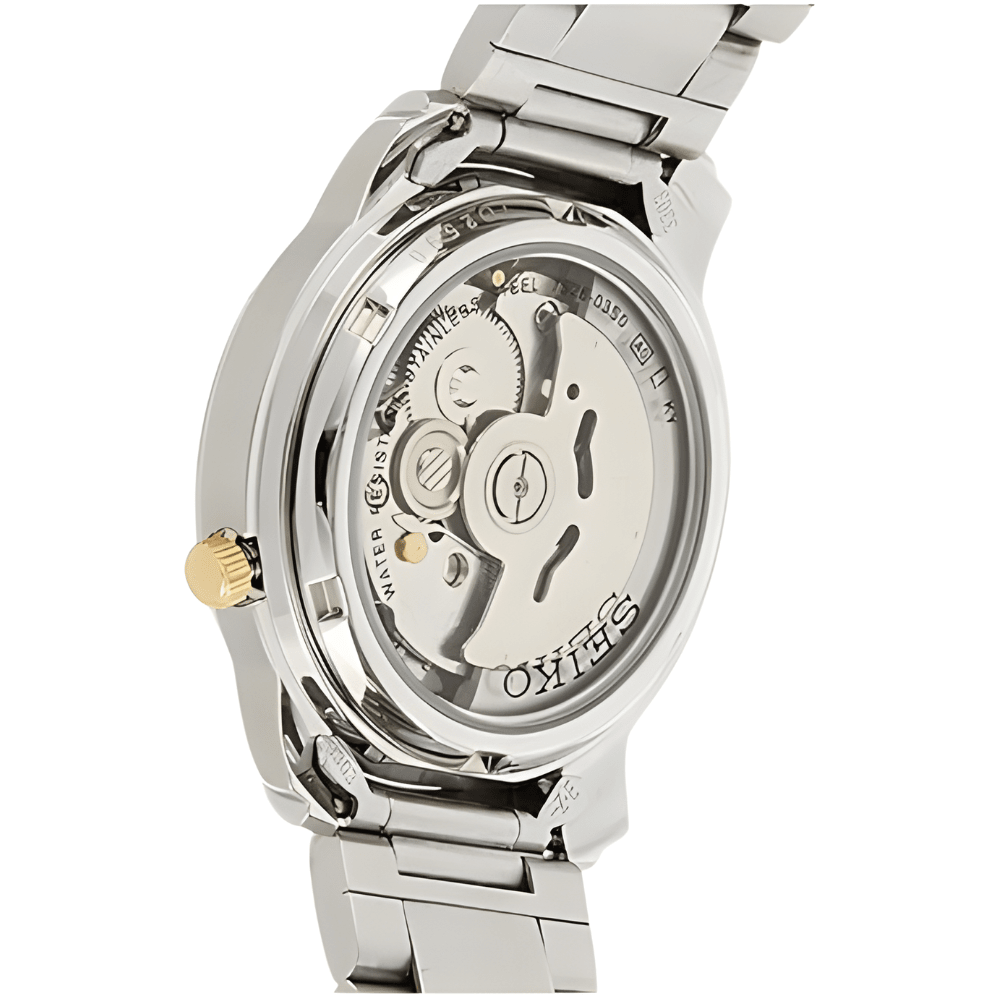 RELOJ SEIKO SNKL81K1 AUTOMÁTICO PLATEADO-2