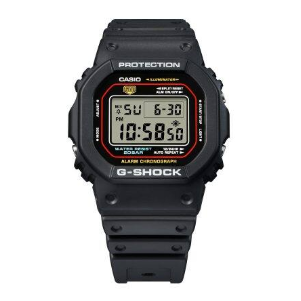  Reloj Casio G-Shock DW-5600RL-1DR Digital Clásico Negro Hombre-3