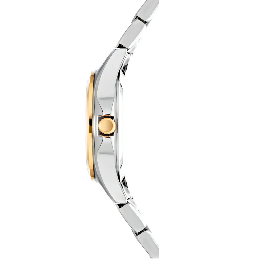 RELOJ CITIZEN EQ0595-55A QUARTZ PLATEADO DORADO MUJER-1