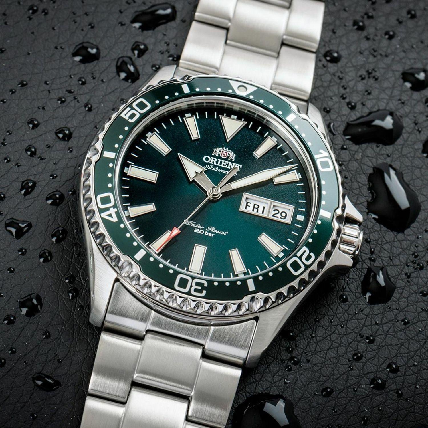 Reloj Orient Kamasu Mako III RA-AA0004E39B Diver Automático Plateado Hombre-2