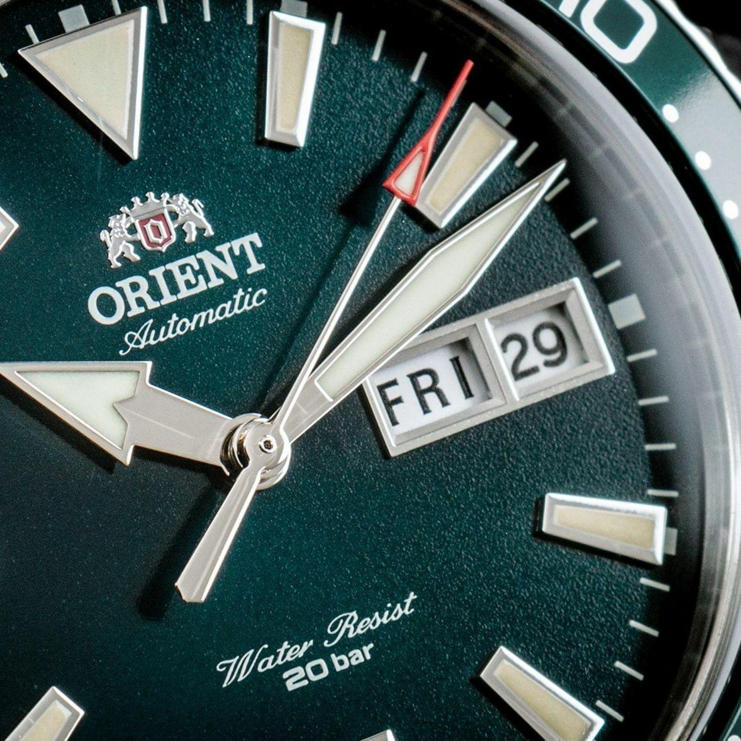 Reloj Orient Kamasu Mako III RA-AA0004E39B Diver Automático Plateado Hombre-3