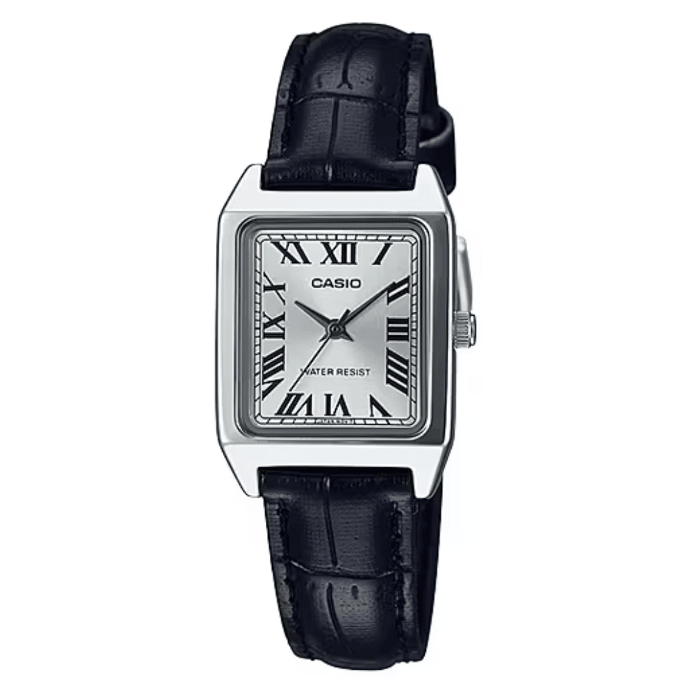 RELOJ CASIO TANK LTP-V007L-7B1UDF MUJER PLATEADO-0