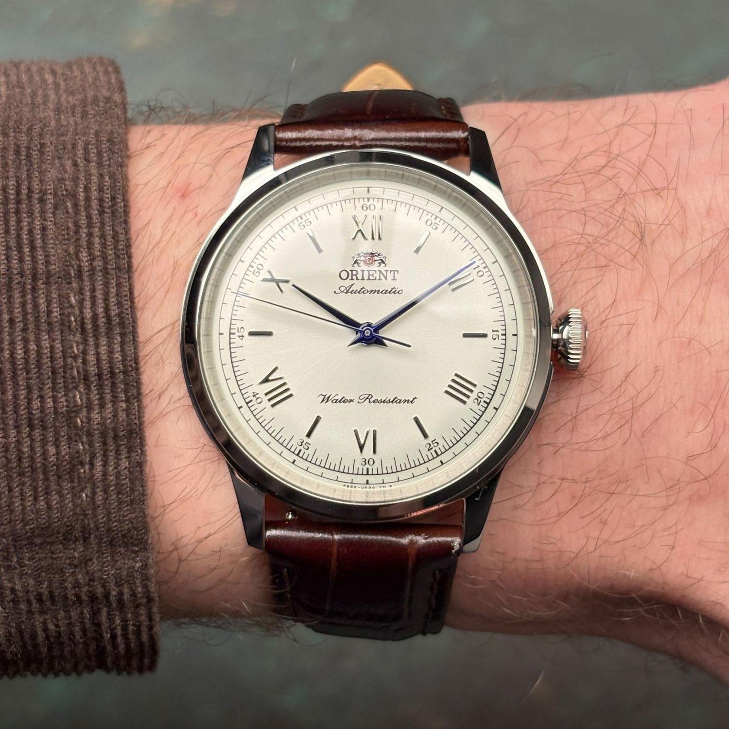 Reloj Orient Bambino RA-BB0002S30B Automático Clásico Plateado Hombre-3