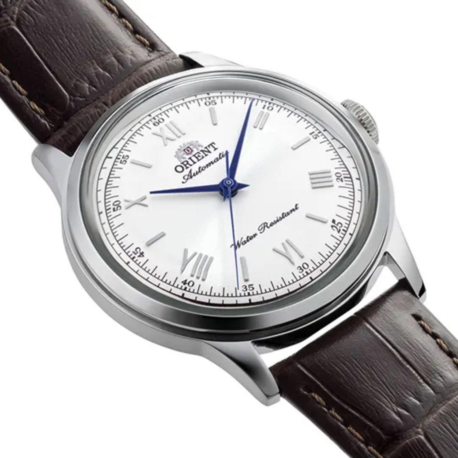 Reloj Orient Bambino RA-BB0002S30B Automático Clásico Plateado Hombre-5