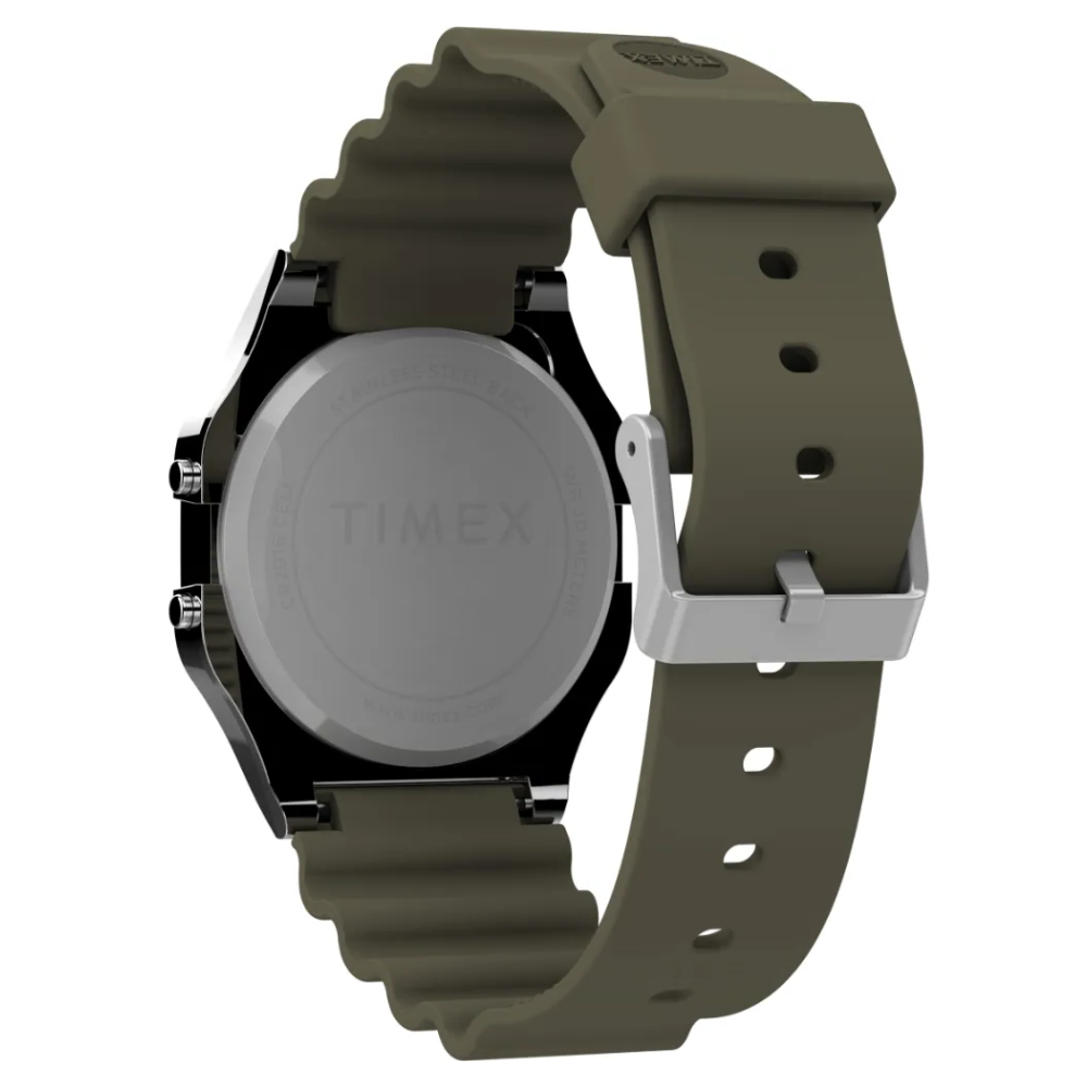 RELOJ TIMEX TW2V41100 INDIGLO PLATEADO UNISEX -2