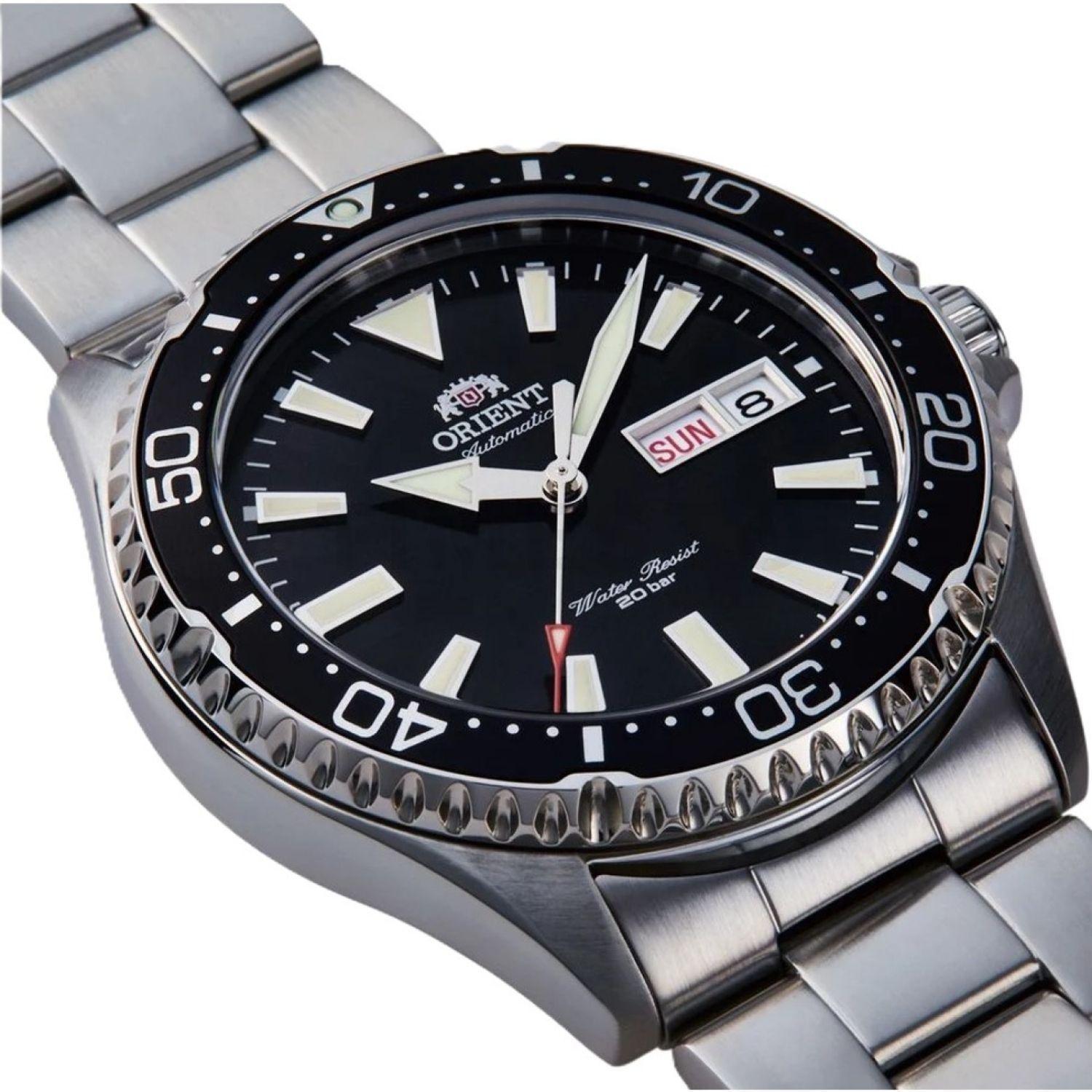 Reloj Orient Kamasu Mako III RA-AA0001B39B Diver Automático Plateado Hombre-4