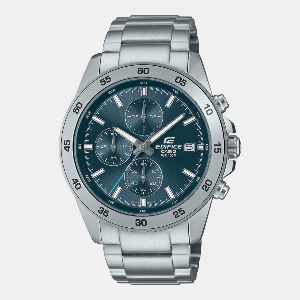 Reloj Casio Edifice EFR-526D-2AV Acero Análogo Plateado Hombre-0