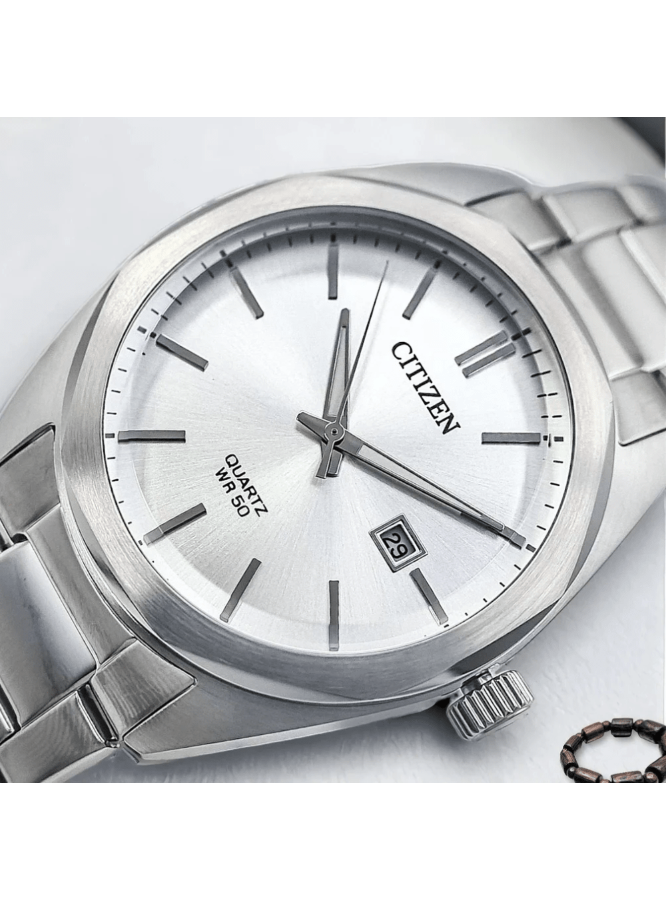 RELOJ CITIZEN BI5110-54A HOMBRE QUARTZ PLATEADO -2