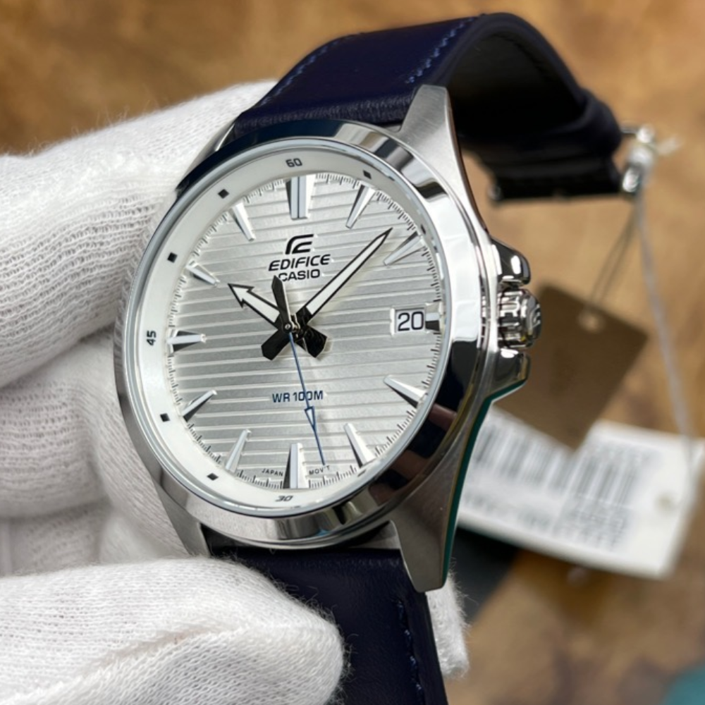  RELOJ CASIO EDIFICE EFV-140L-7AVUDF PLATEADO HOMBRE-3