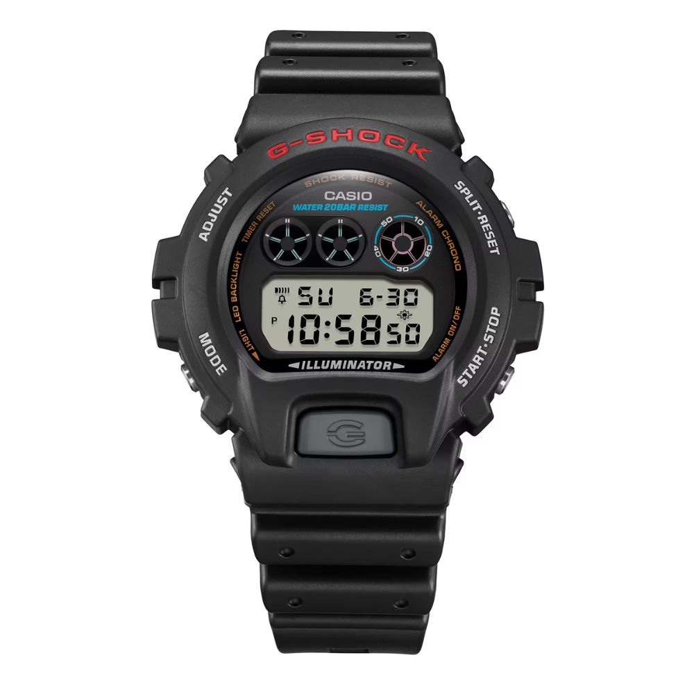 Reloj Casio G-Shock DW-6900U-1DR Digital Three-Eye Clásico Urbano Negro Hombre-1