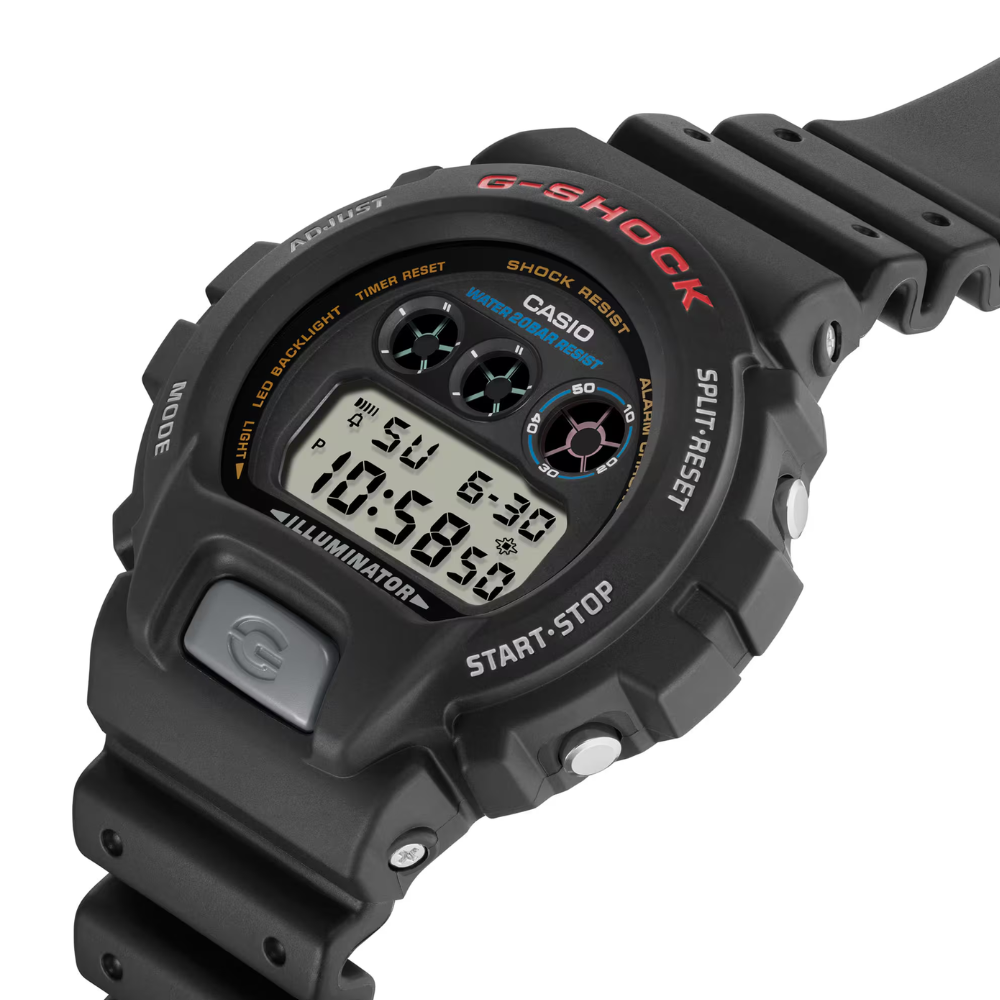 Reloj Casio G-Shock DW-6900U-1DR Digital Three-Eye Clásico Urbano Negro Hombre-2