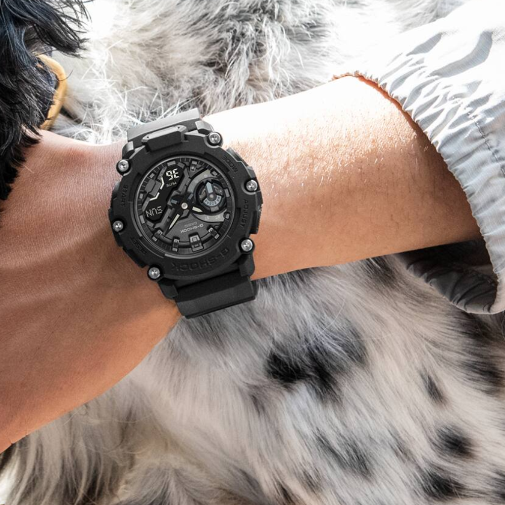 RELOJ CASIO G-SHOCK GA-2200BB-1ADR NEGRO HOMBRE-3